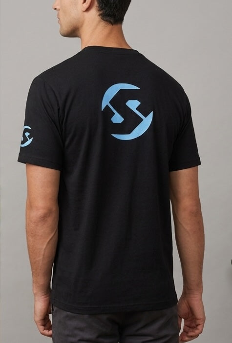 Relaxed Fit Short Sleeve - Black