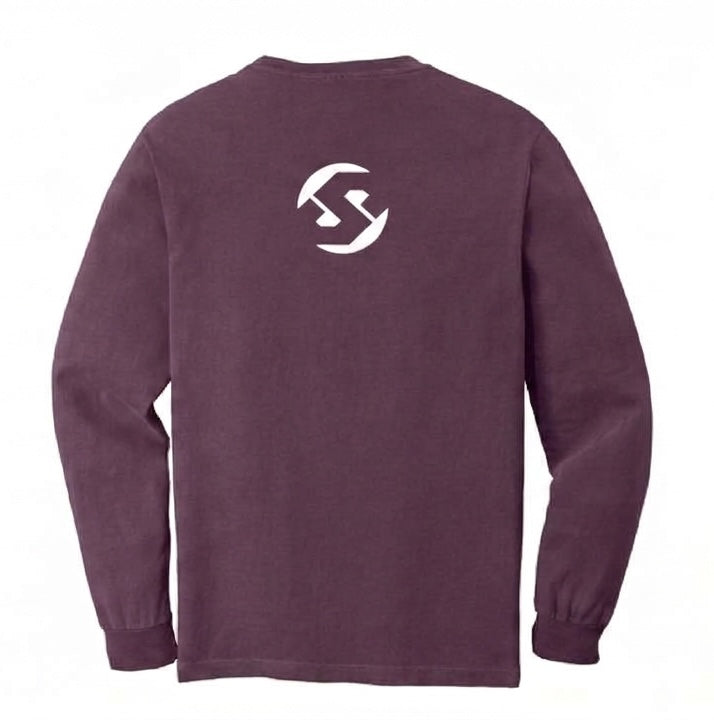 Relaxed Fit Long Sleeve - Berry
