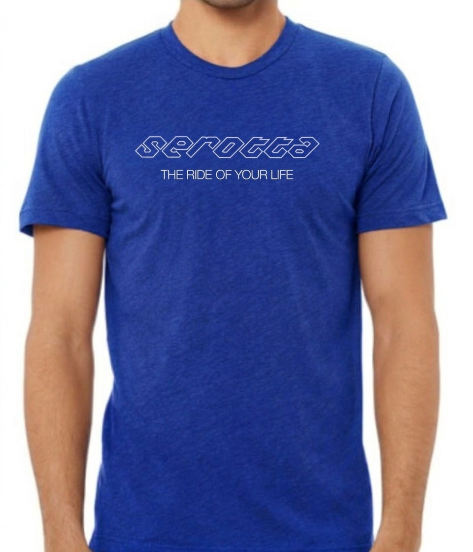 Ride of Your Life Short Sleeve Unisex Shirt - Lapis