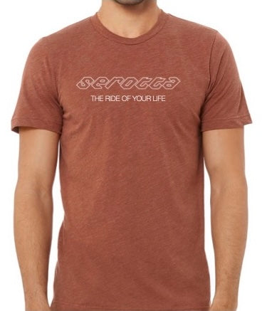 Ride of Your Life Short Sleeve Unisex Shirt -Terracotta