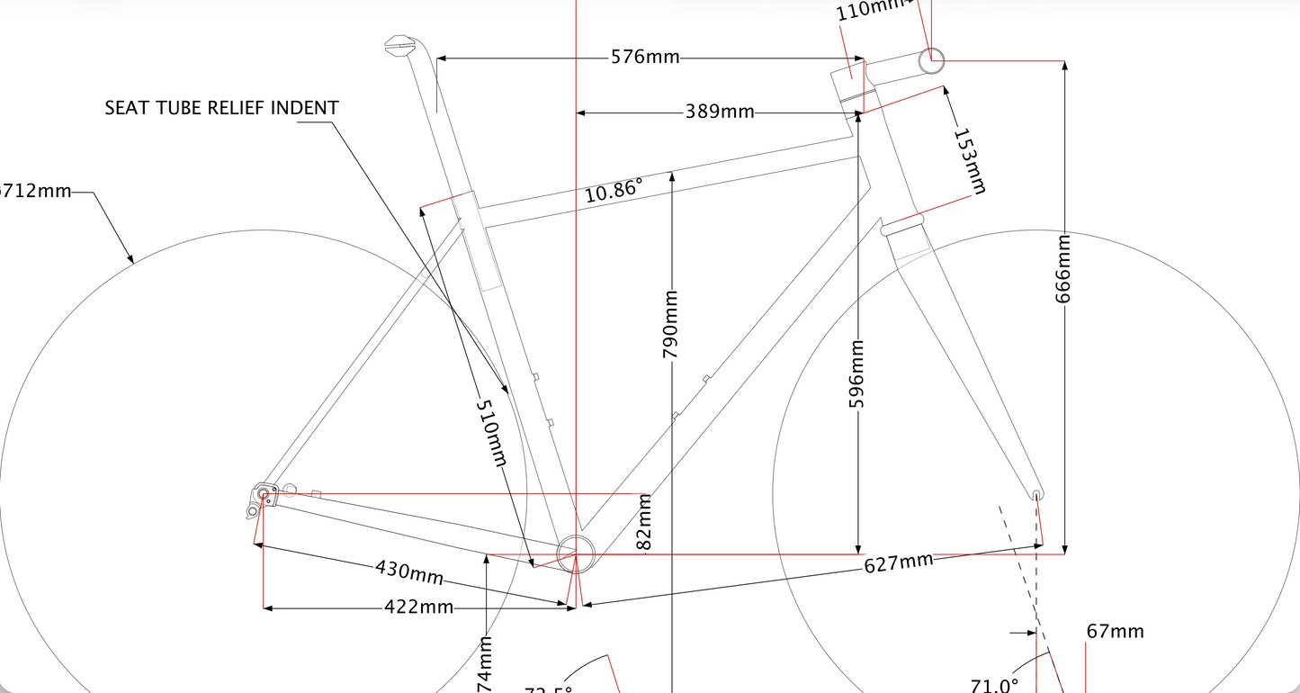 Concours Plus Gravel Frameset